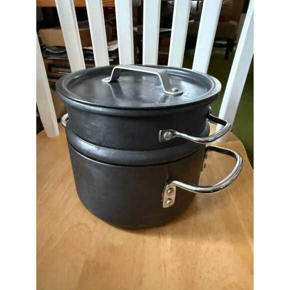 Calphalon 8-quart stock pot with a steamer or pasta insert Commercial Annodized - Picture 2 of 7